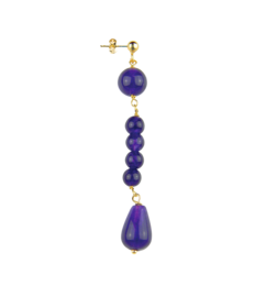 mono-purple-earring