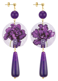 purple-flower-purple-stones